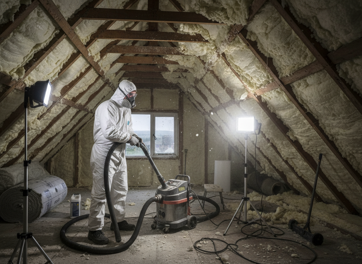 24/7 Spray Foam Removal in Telford