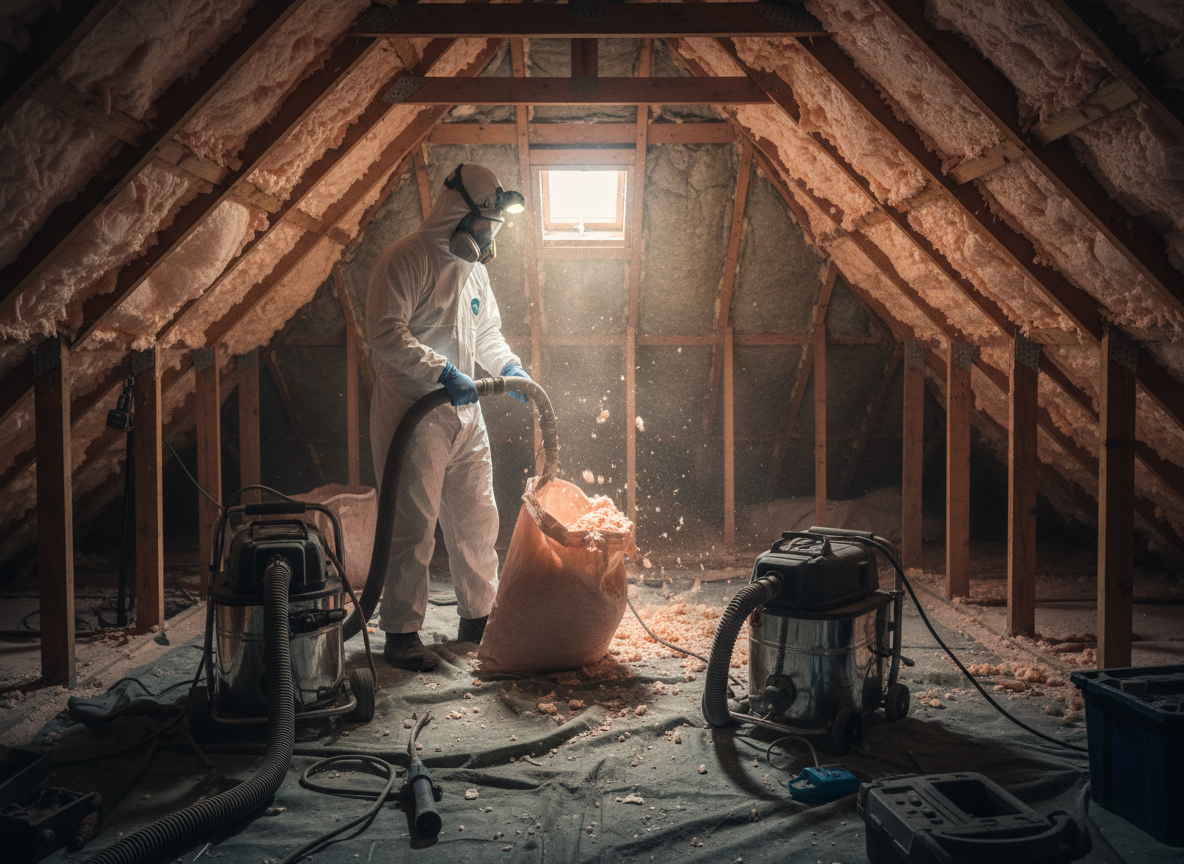 Spray Foam Removal in Stafford