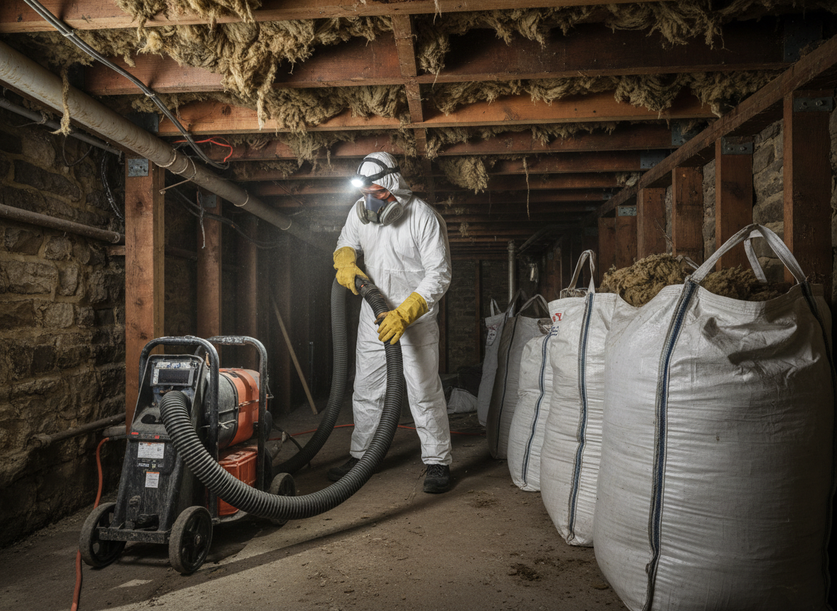 Spray Foam Removal in Cannock