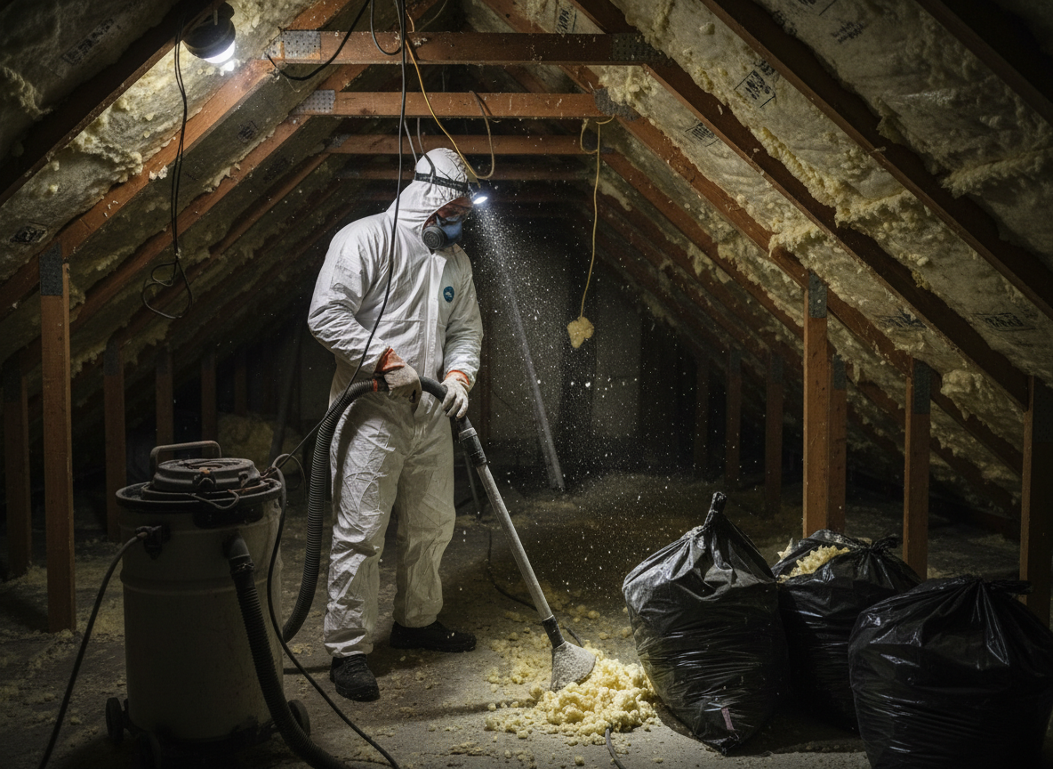 Spray Foam Removal near me in Telford